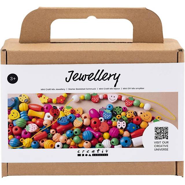 Billede af Creativ Company Kreakasse Smykker glade farver
