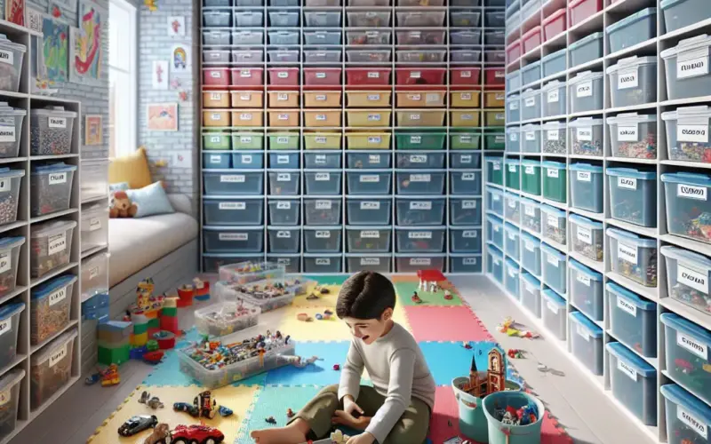 Klodskasser til Opbevaring af Legetøj og LEGO – Organisering Gør Legen Bedre